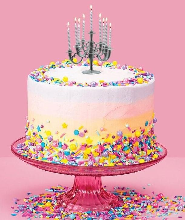 Dekoracija za torte SVEĆNJAK 