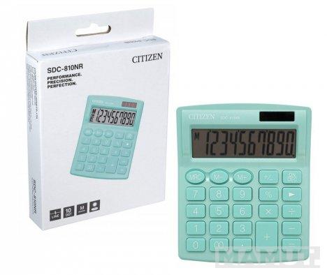 STONI KALKULATOR CITIZEN SDC-812 COLOR, 12 CIFARA CITIZEN ZELENA 