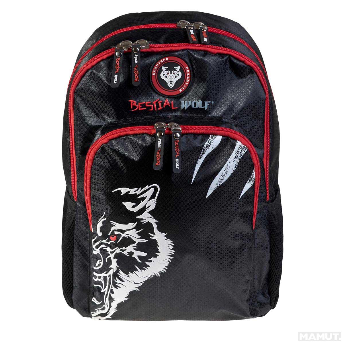 DOUBLE BACKPACK BESTIAL WOLF 