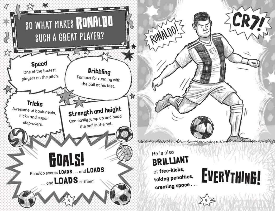 FOOTBALL SUPERSTARS RONALDO RULES 