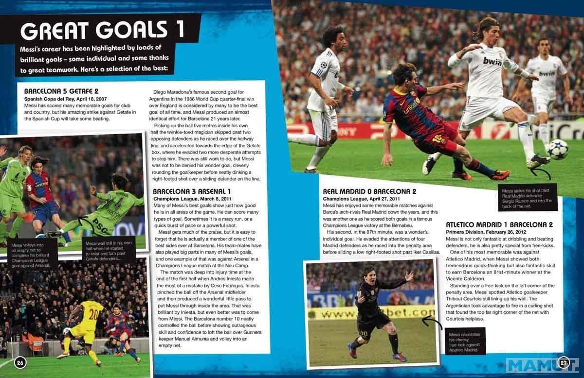 LIONEL MESSI THE ULTIMATE FUN BOOK 