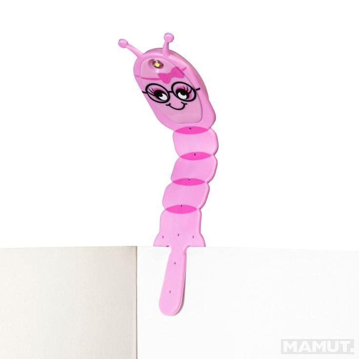 Lampica za knjige FLEXILIGHT BOOKWORM Pink 