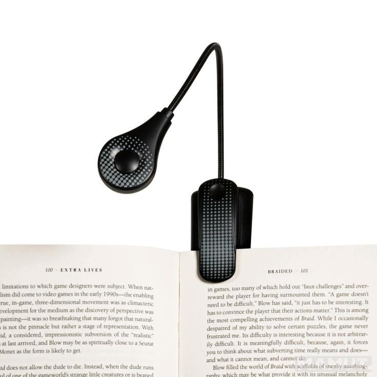 Lampica za knjige SUREFLEX80 Black dots 