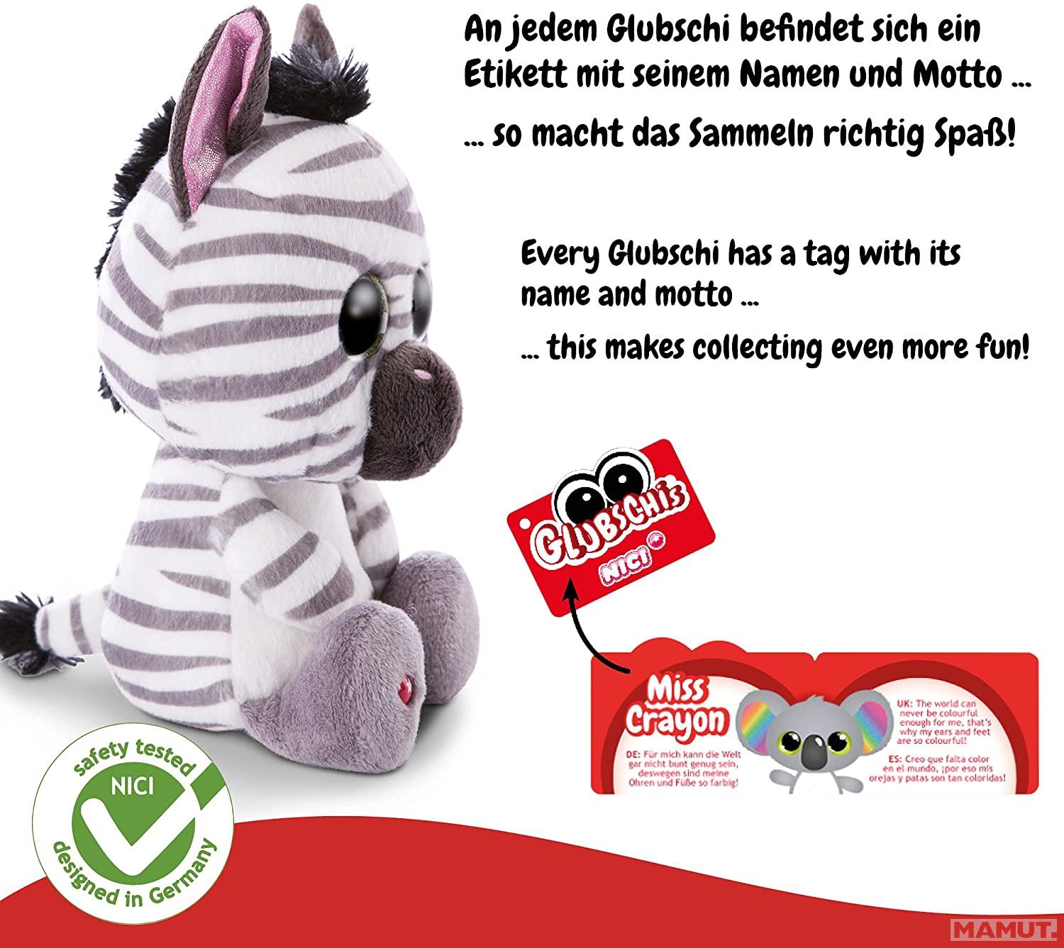 Plišana igračka GLUBSCHIS Zebra Mankalita 25 cm 