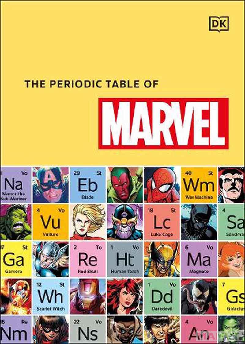 THE PERIODIC TABLE OF MARVEL 