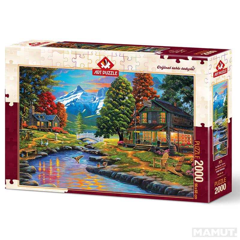 Puzzle TWO SHORES A FOREST - 2000 kom 