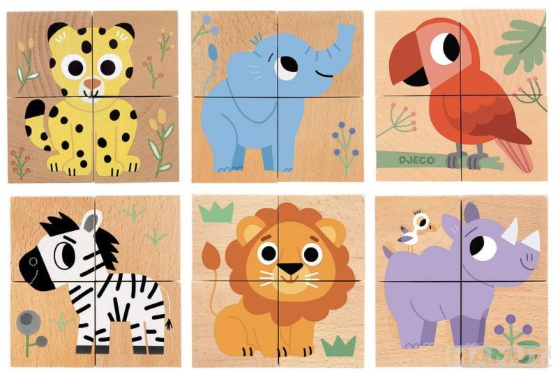 Puzzle za decu WILD & CO 