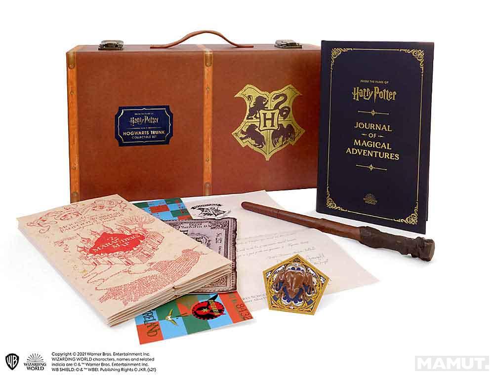 HARRY POTTER HOGWARTS TRUNK COLLECTIBLE SET 