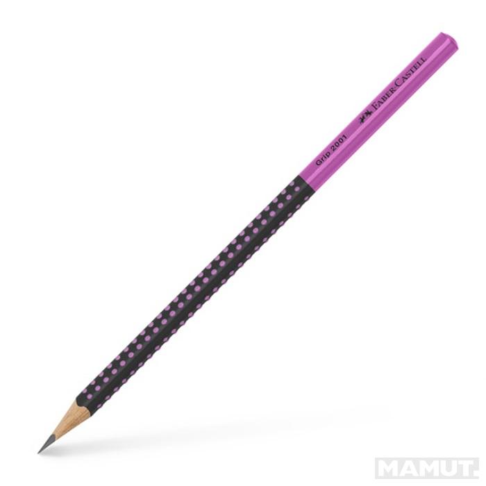 FABER CASTELL grafitna olovka HB CRNA-PINK 