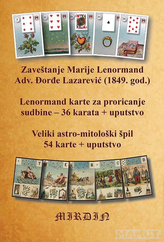 Lenormand Tarot + 2 špila karata + luksuzna kutija 