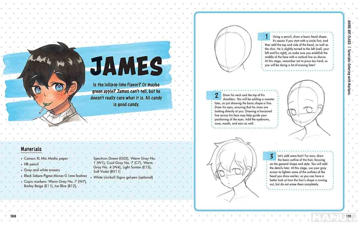 ANIME ART CLASS 