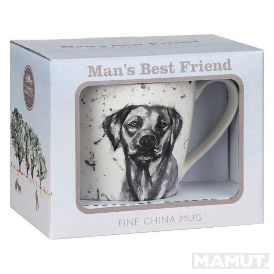 Šolja MAN'S BEST FREND - CRNI LABRADOR 