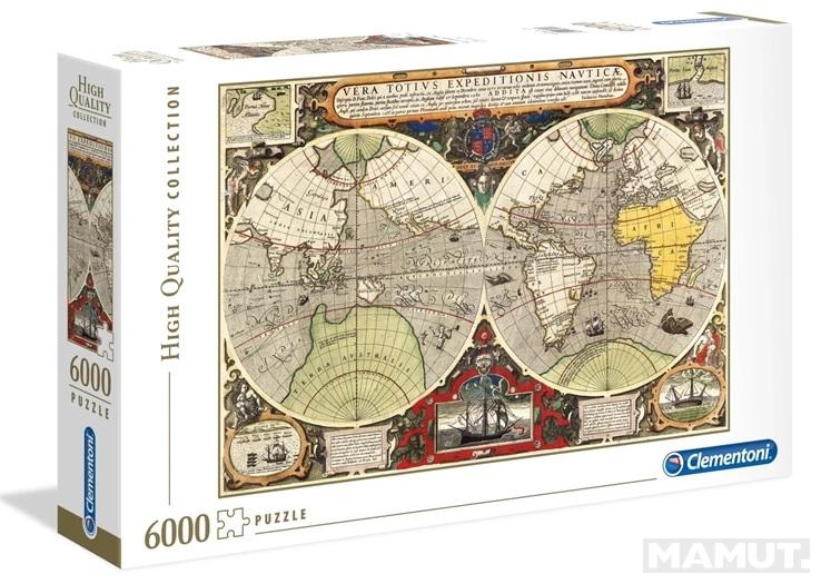 Puzzle ANTIČKA NAUTIČKA MAPA - 6000 kom 