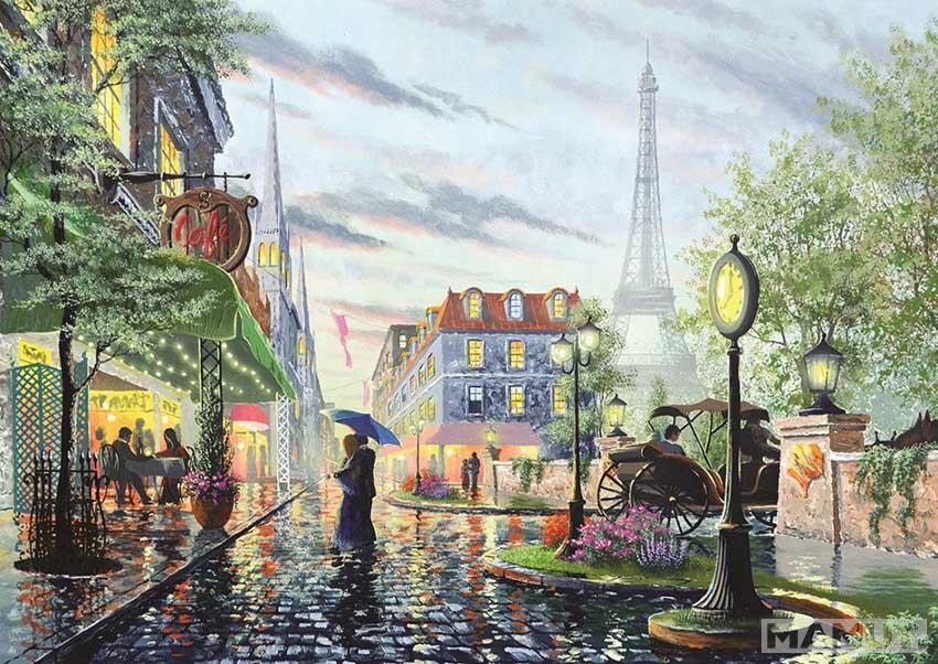 Puzzle 2000 SUMMER RAIN PARIS 
