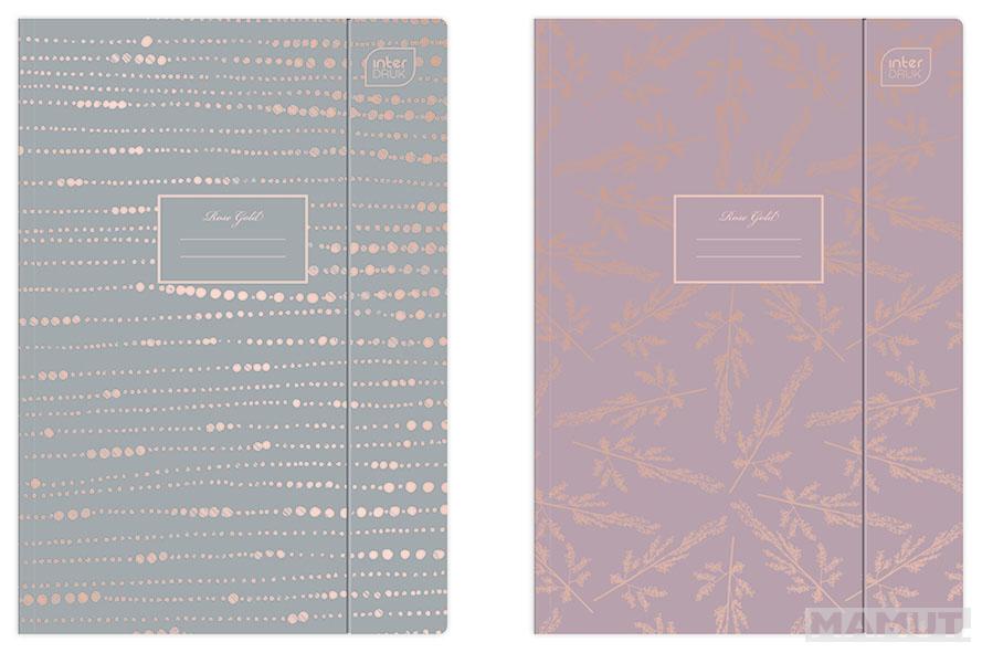 Fascikla A4 METALLIC ROSE GOLD 
