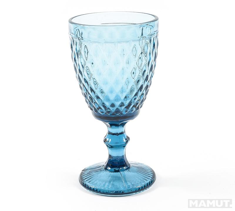 Staklena čaša PLAVA 16,5x8,5cm 