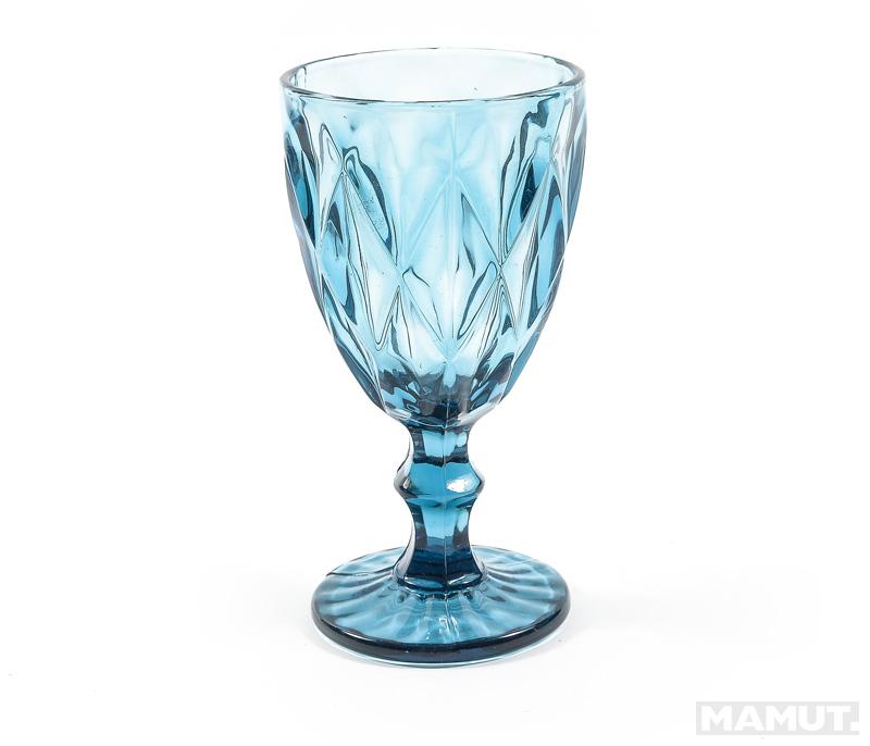Staklena čaša PLAVA - 16,5x8,5cm 