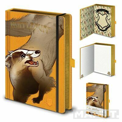 HARRY POTTER notes A5 linije HUFFLEPUFF 