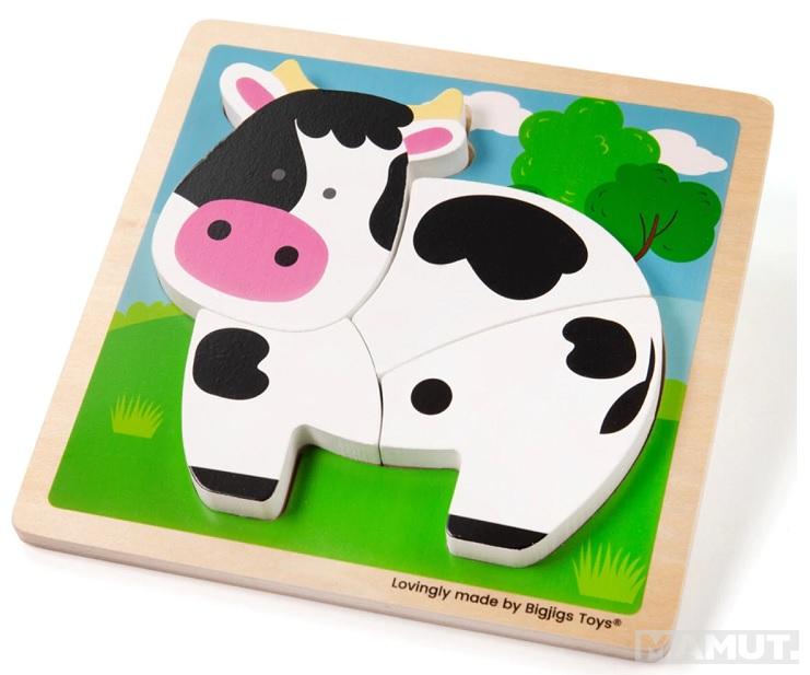 Drvena slagalica KRAVA 