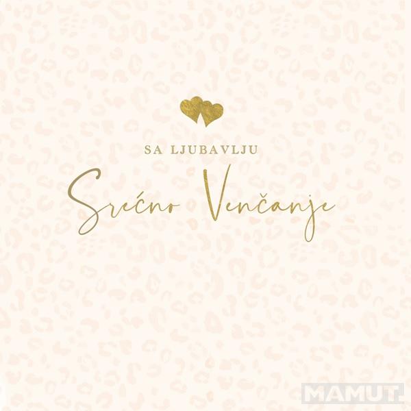 Čestitka SREĆNO VENČANJE -SA LJUBAVLJU 