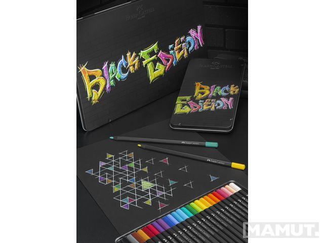 FABER CASTEL drvene bojice 1/36 BLACK EDITION 