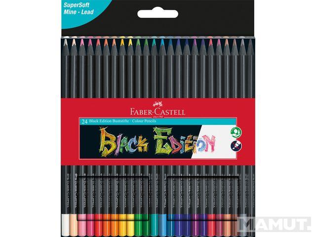 FABER CASTEL drvene bojice 1/24 BLACK EDITION 