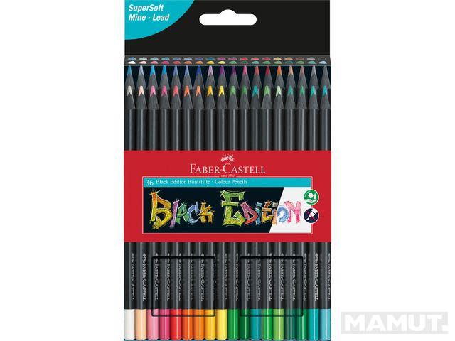 FABER CASTEL drvene bojice 1/36 BLACK EDITION 