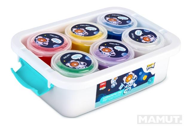 MASA ZA MODELIRANJE ANTIBAKTERIJSKA 12 tuba u PVC KUTIJI 