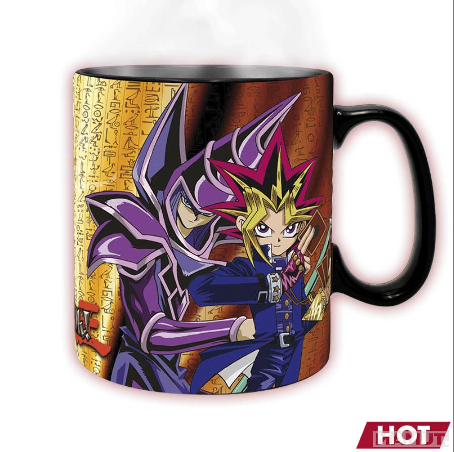 Termo senzitivna šolja YUGIOH 450 ml 