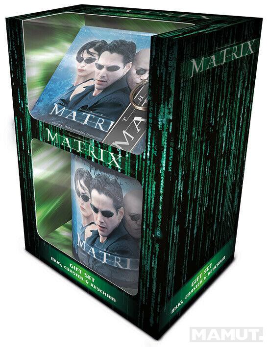 Poklon set THE MATRIX - Šolja, podmetač i privezak 