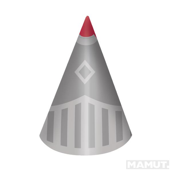 Set od 8 rođendanskih kapca VITEZ 16 cm 