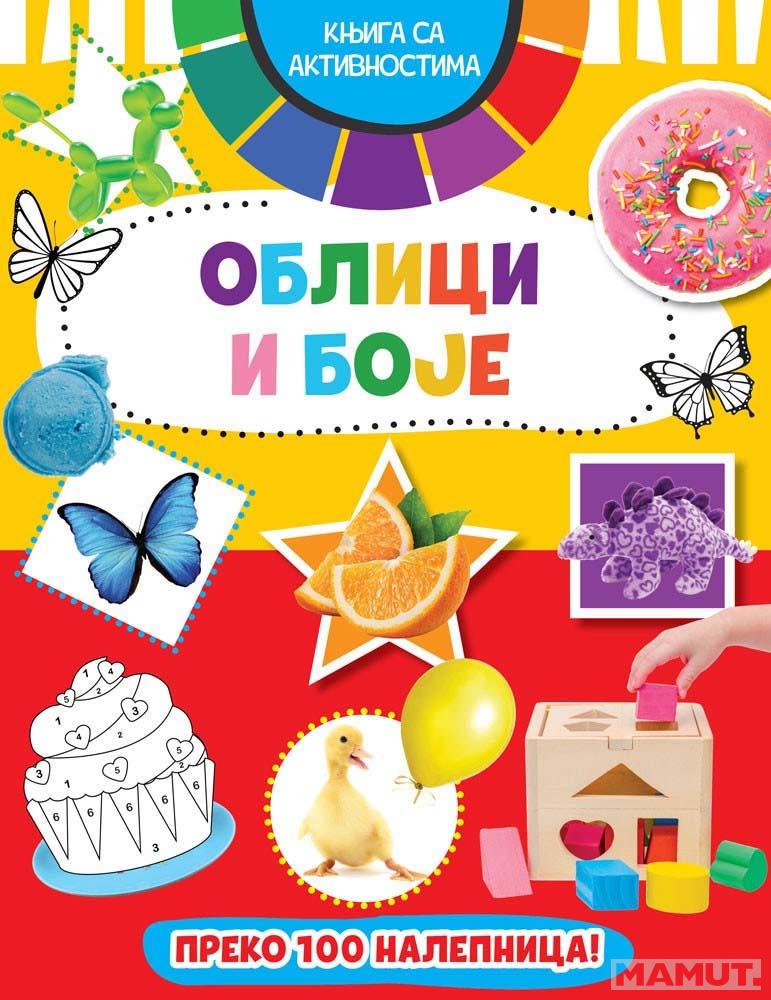 KNJIGA SA AKTIVNOSTIMA - OBLICI I BOJE 