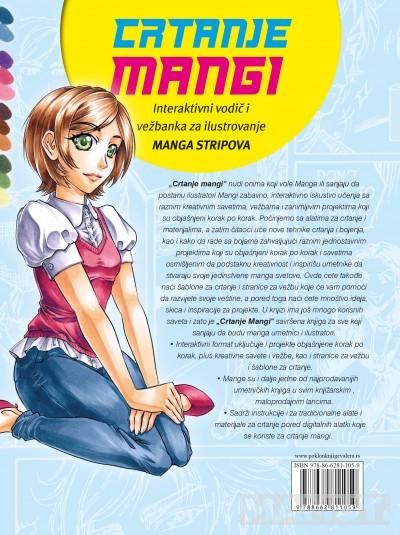 CRTANJE MANGI INTERAKTIVNI VODIČ I VEŽBANKA ZA ILUSTROVANJE MANGA STRIPOVA 