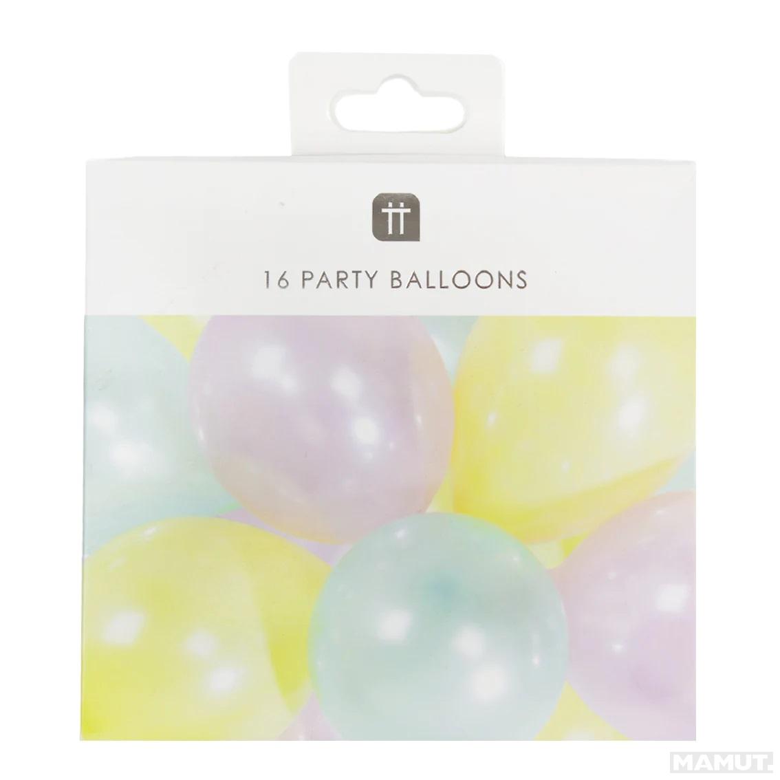 Baloni PASTEL 16 kom 