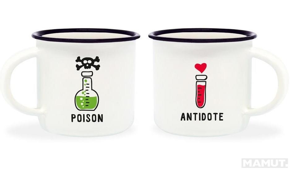 Set dve šoljice za espreso POISON AND ANTIDOTE 