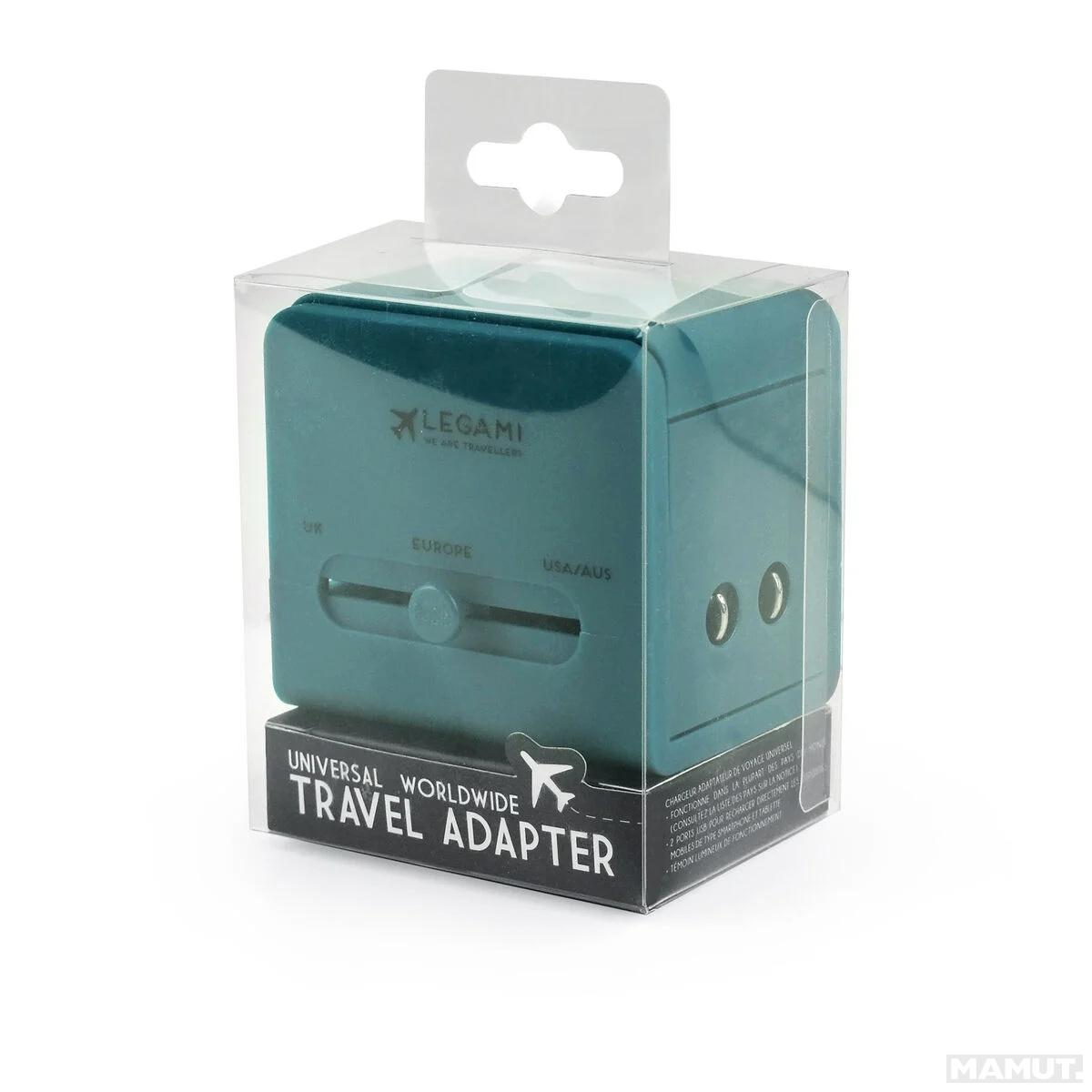 Univerzalni putni adapter sa 2 USB priključka TRAVEL 