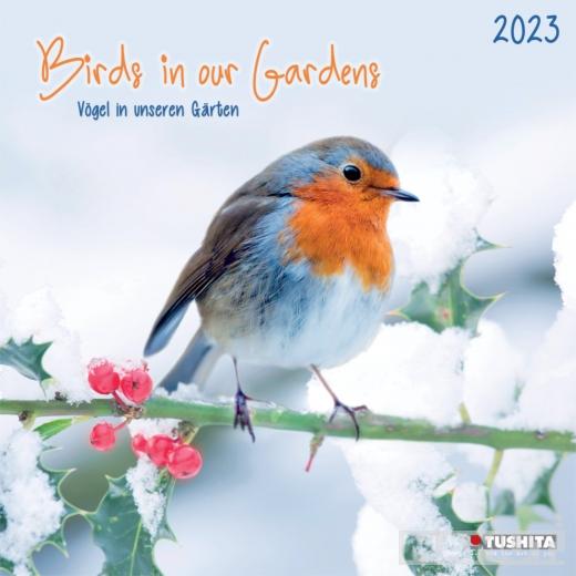 Zidni kalendar za 2023 - BIRDS IN OUR GARDEN 