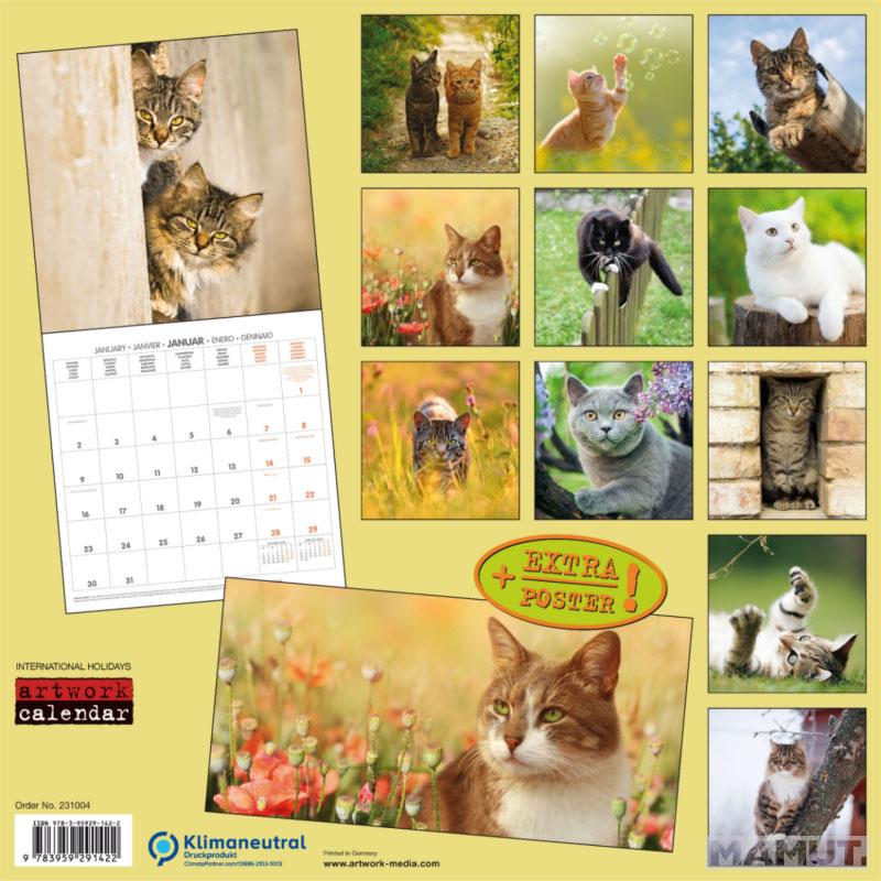 Zidni kalendar za 2023 - CATS 