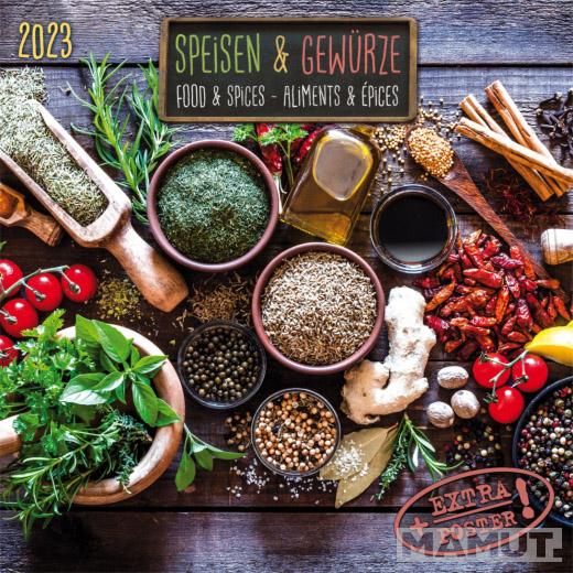 Zidni kalendar za 2023 - FOOD & SPICES 