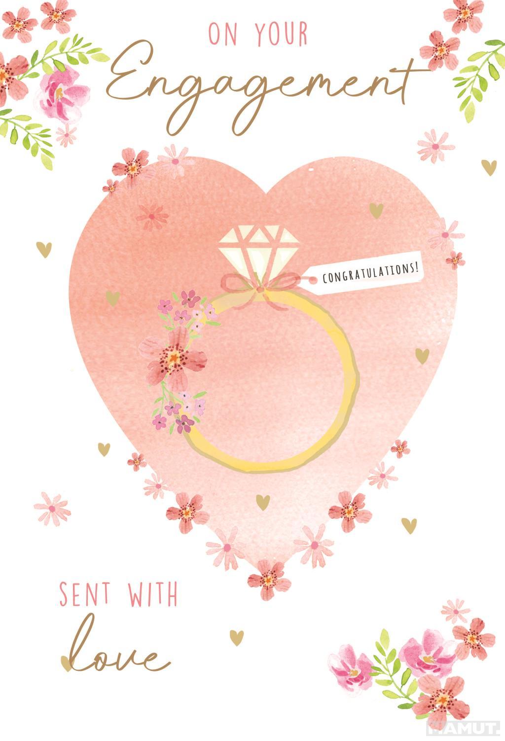 Čestitka za veridbu ENGAGEMENT RING 