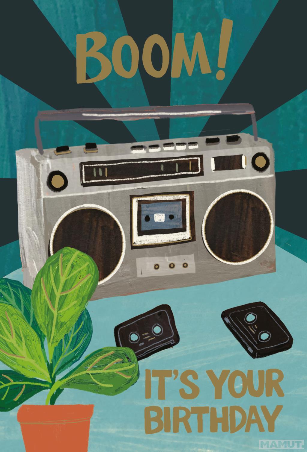 Rođendanska čestitka GHETTO BLASTER 