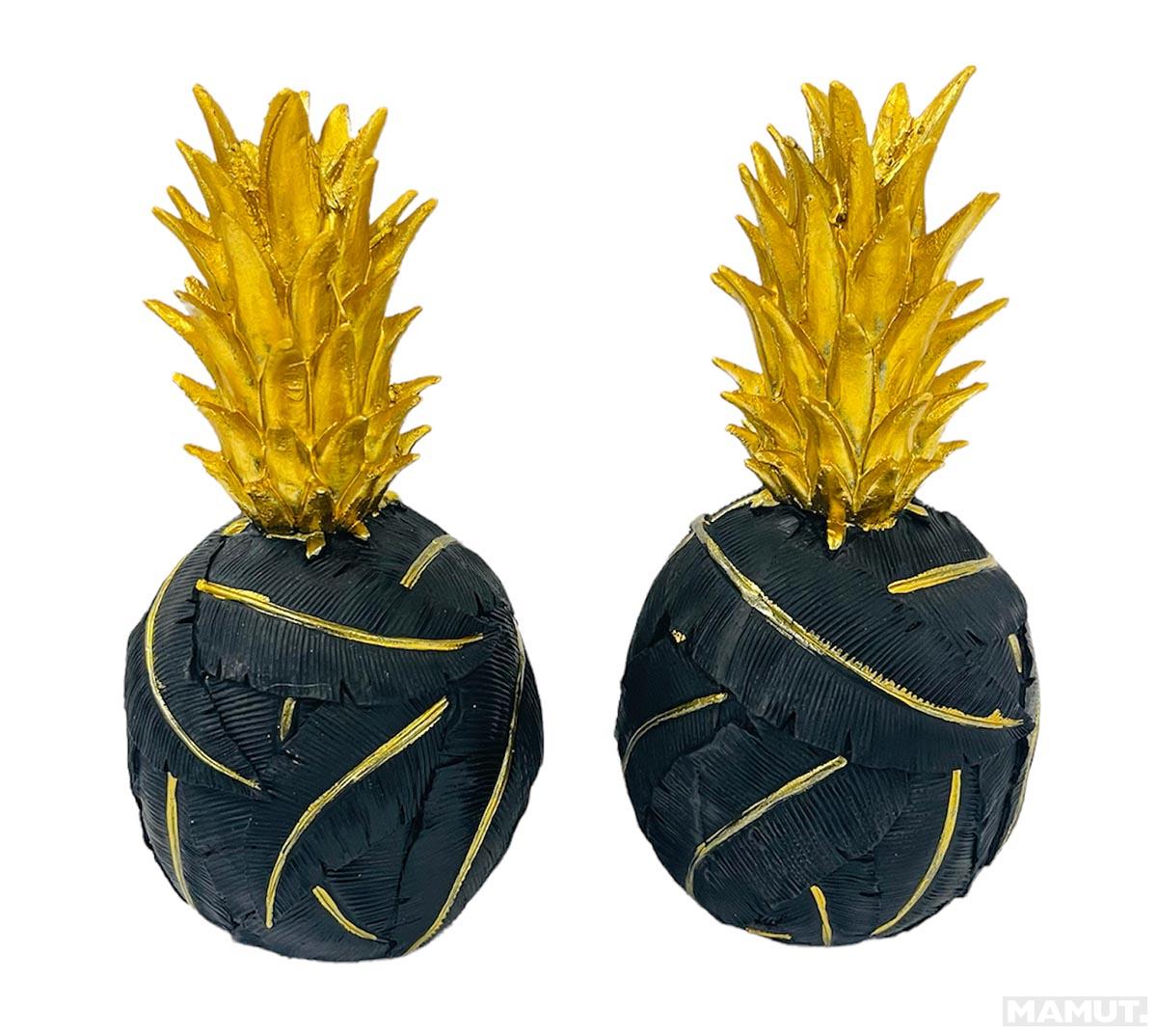 Dekorativna figura ANANAS CRNI 