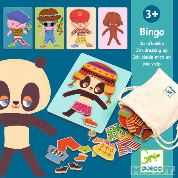Edikativna društvena igra DRESS UP BINGO 