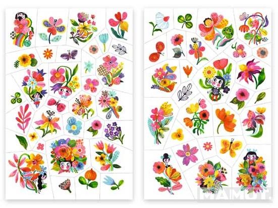 Privremene tetovaže FLORA 