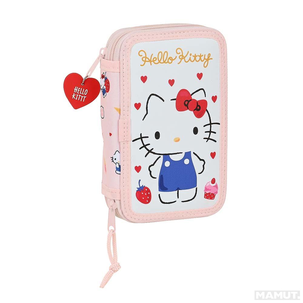 Dvodelna napunjena pernica HELLO KITTY Happiness Girl 