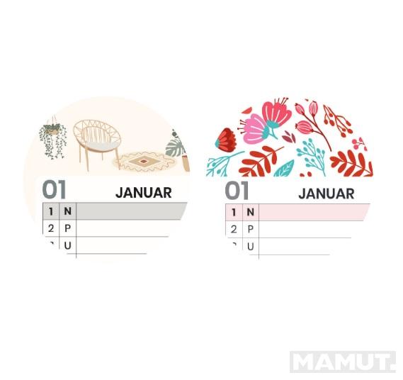 Zidni planer kalendar 2023 