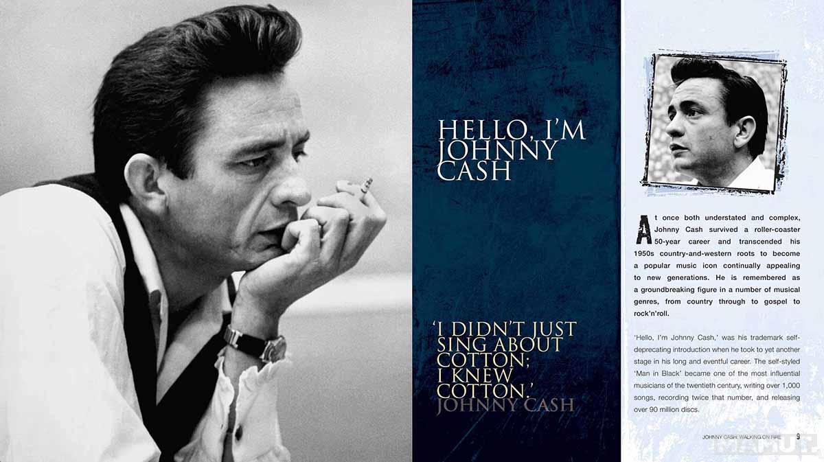 JOHNNY CASH WALKING ON FIRE 