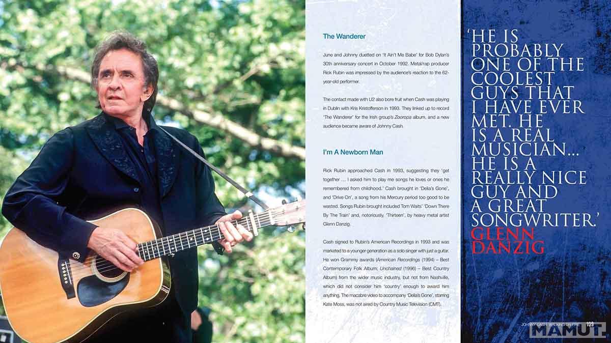 JOHNNY CASH WALKING ON FIRE 