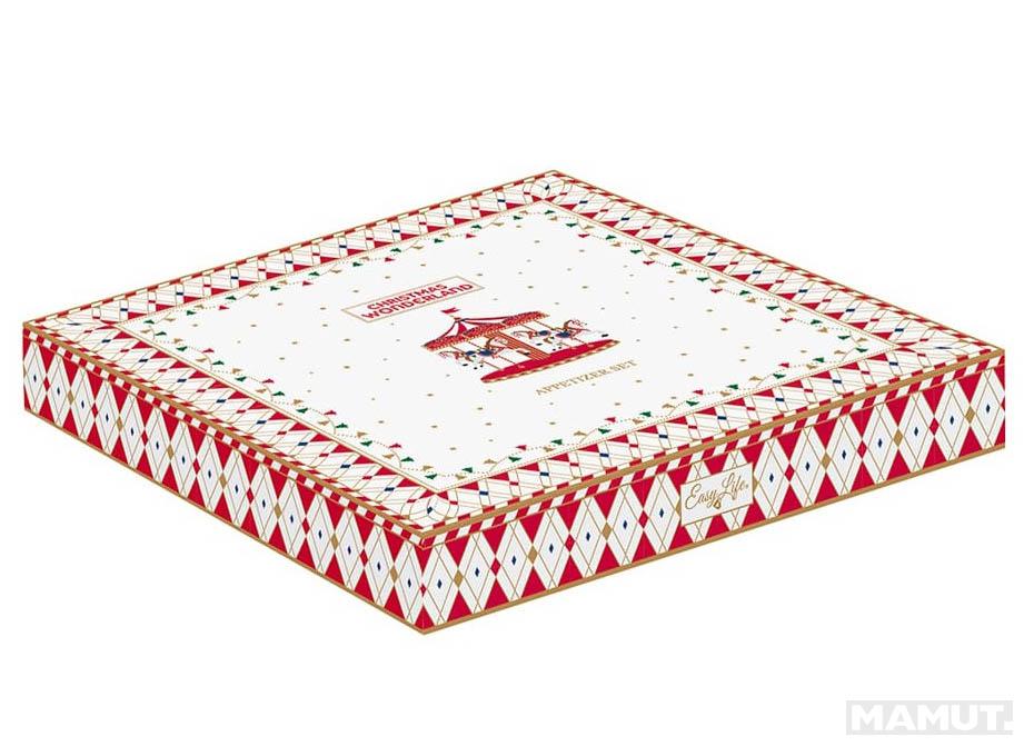 Set šest činijica CHRISTMAS WONDERLAND - 25cm 