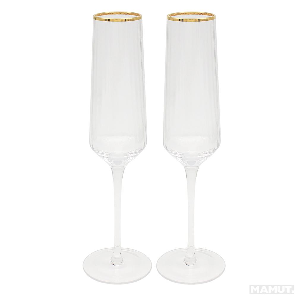 Set dve čaše GOLD DECO 